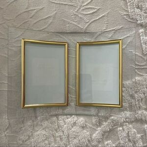 NWT Regalia Photo Frame Gold Tone Holds Photo Up to 4" X‎ 6"